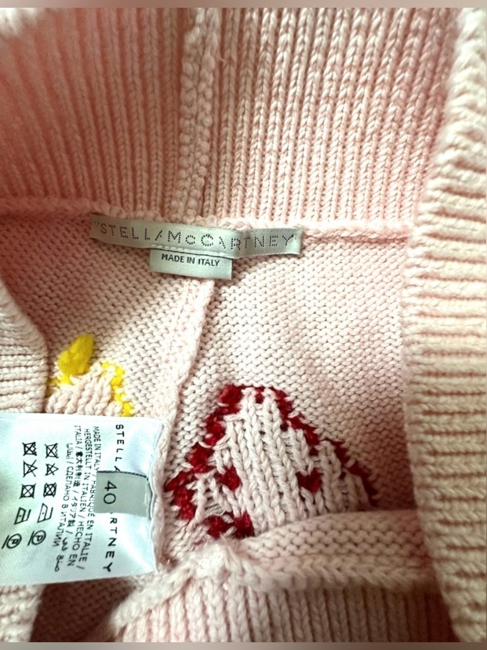 STELLA McCARTNEY NWOT “GAME ON” SWEATER MINISKIRT—SIZE 40 (US 4–6) RARE - Picture 5 of 10